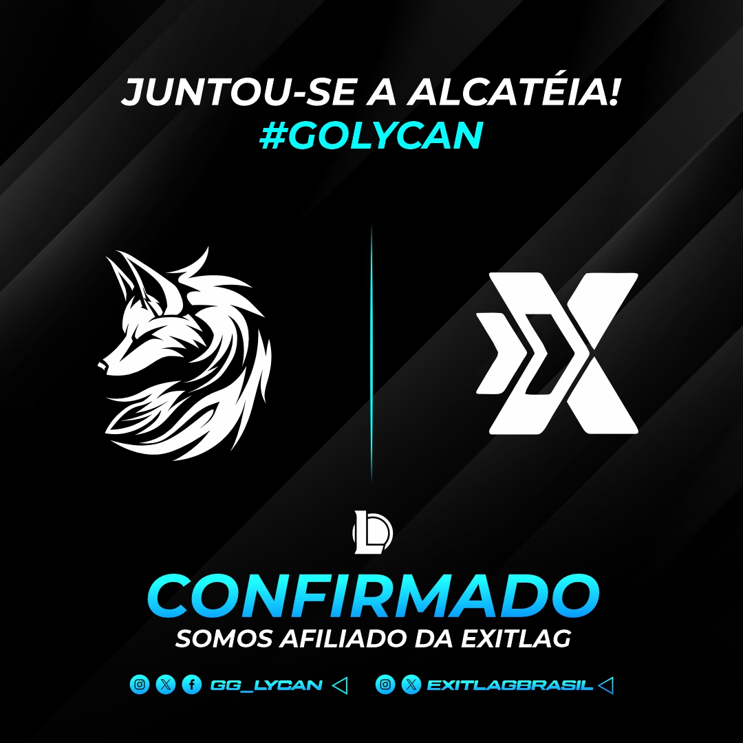 Afiliados da EXITLAG

Com o suporte da ExitLag, nossa conexão com a vitória será ainda mais forte! Agora, estamos prontos para enfrentar qualquer desafio no Rift com a menor latência possível. 💪

➡️ exitlag.com/aff.php?aff=10…… 

#LycanEsport #EXITLAG #NoLagNoProblems #RumoAoTopo