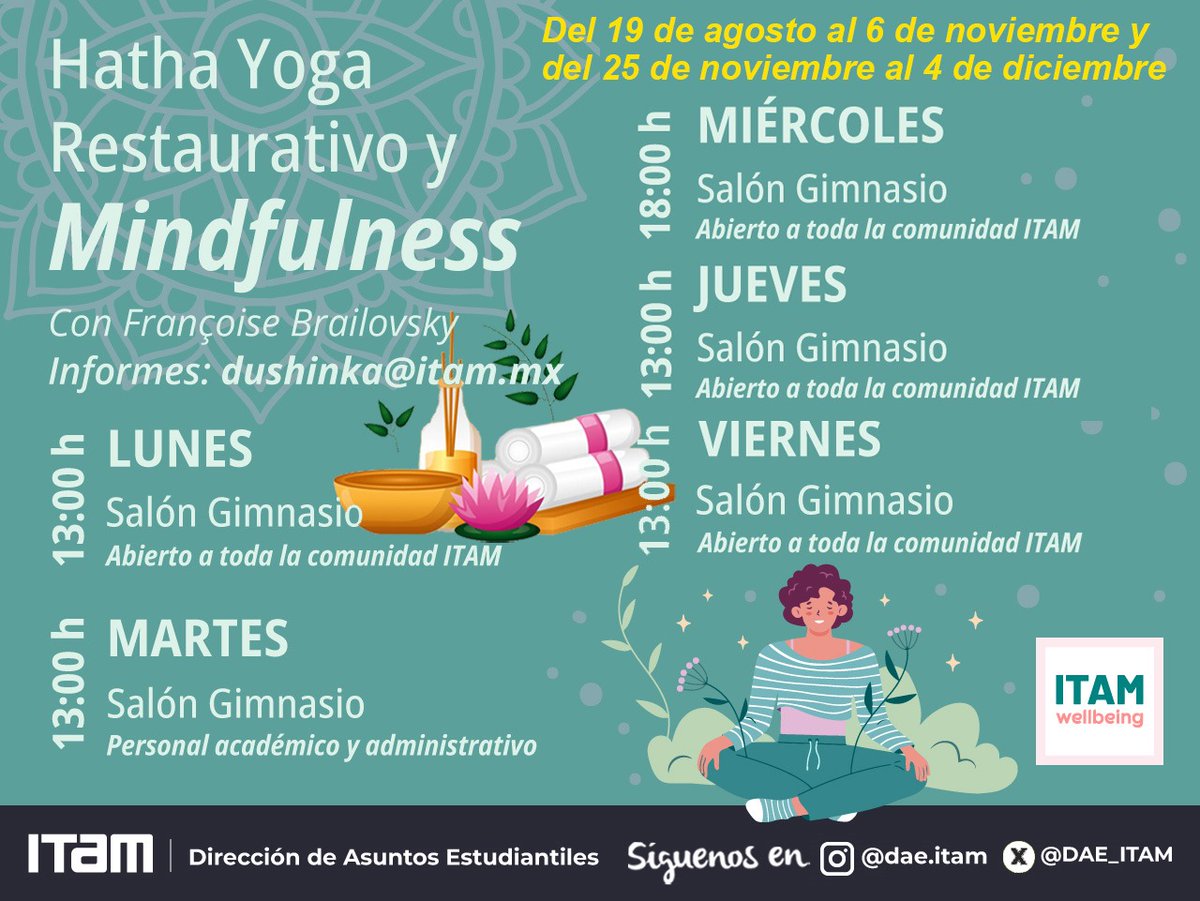 Asuntos Estudiantiles ITAM tweet media