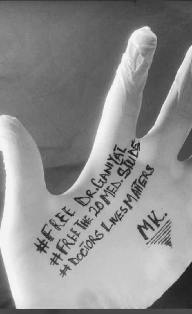 Covenant96's tweet photo. #FreeDrGaniyat 
#FreeThe20MedStudent https://t.co/gbx8YG1Ru0