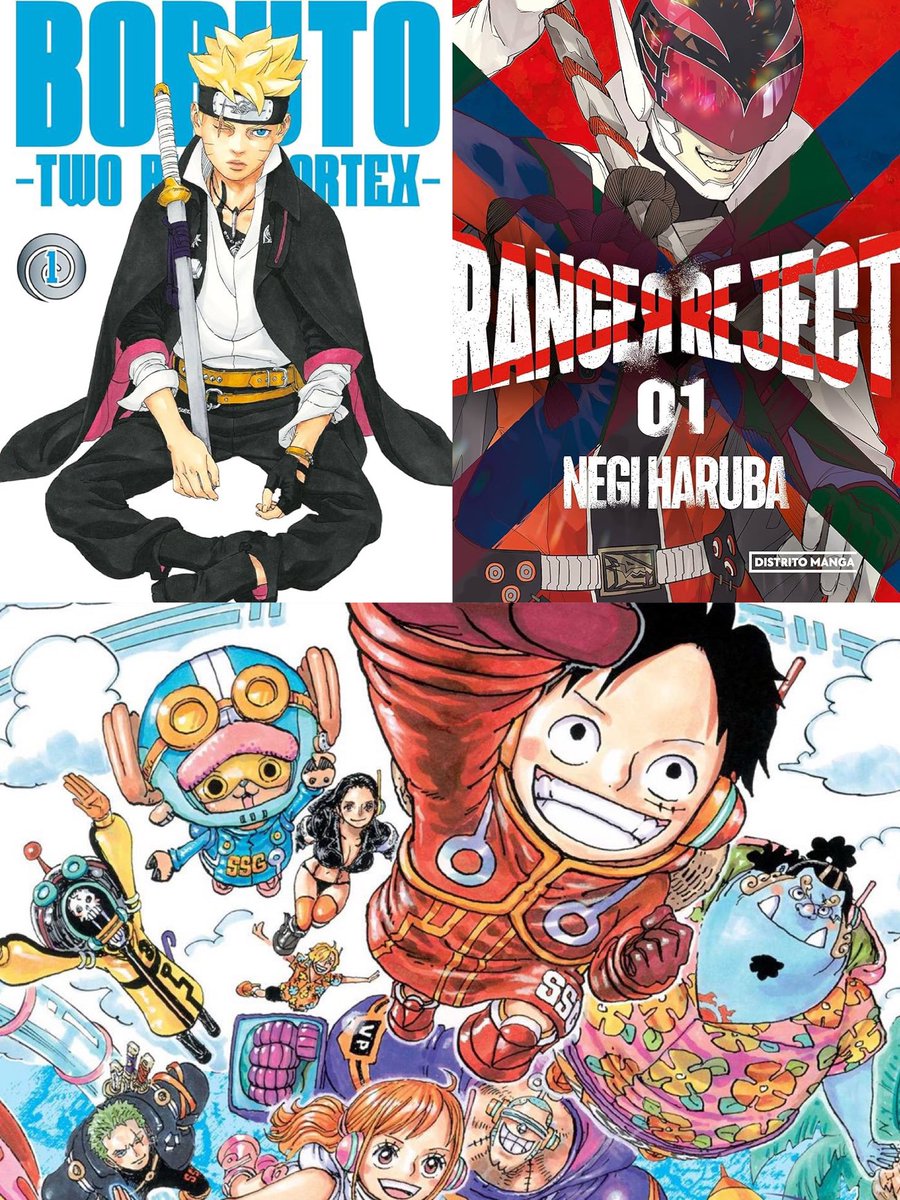 With so many big-name manga coming to an end, here’s some recommendations of what to start reading! 

In order:
Centuria
Kaiju no 8
Kagurabachi
Gachiakuta
Dandadan 
Undead Unluck
Gokurakugai
Sakamoto Days
Choujin X
Boruto: Two Blue Vortex
Ranger Reject

And of course, One Piece.