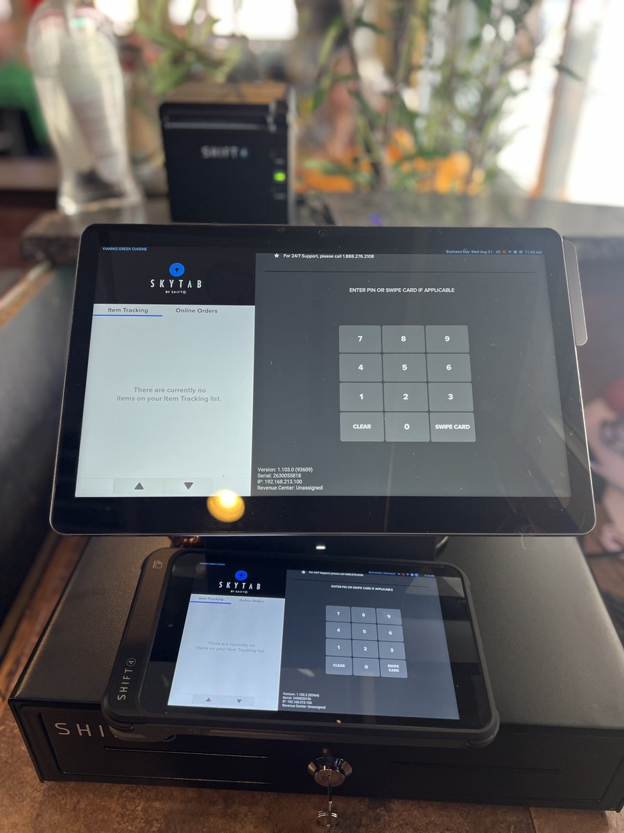 Fernando_SkyTab's tweet image. Now under new ownership YIANNIS GREEK CUISINE, with @SkyTabPOS, @Shift4 514 Dodecanese Blvd, Tarpon Springs, FL 34689, USA