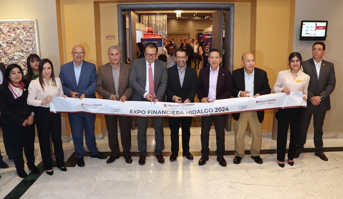 Sedeco_Hgo's tweet photo. Inauguramos la Expo Financiera 2024, enfocada en brindar alternativas de financiamiento a personas emprendedoras y mipymes. Además este evento marcó el inicio del programa Impulso NAFIN+Hidalgo edición 2024.
El corte de listón inaugural estuvo a cargo de nuestro titular @carekad https://t.co/Dz0E5iDw2q