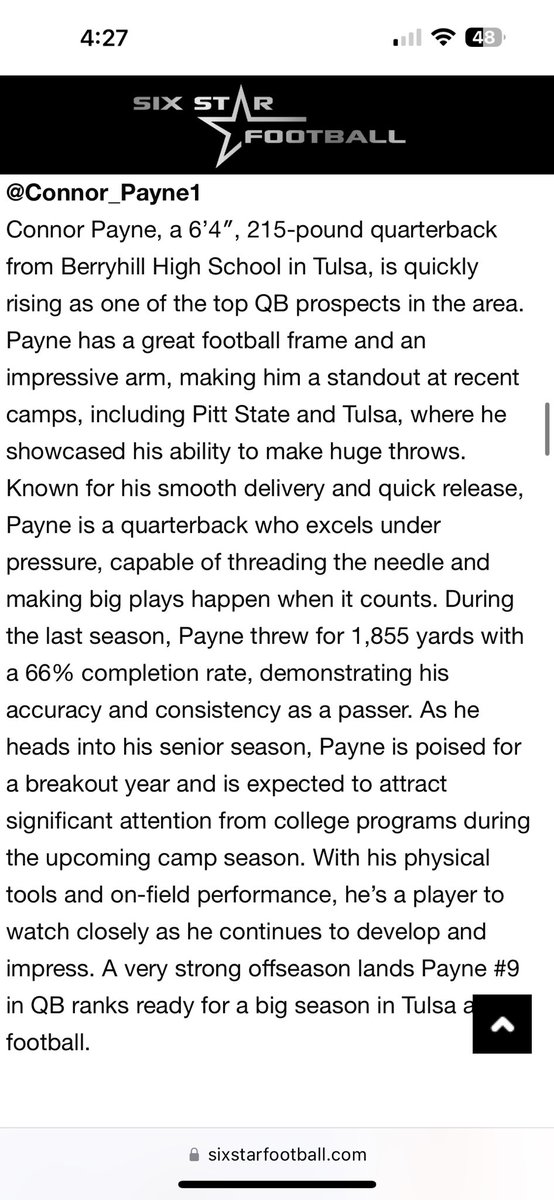Connor Payne tweet media