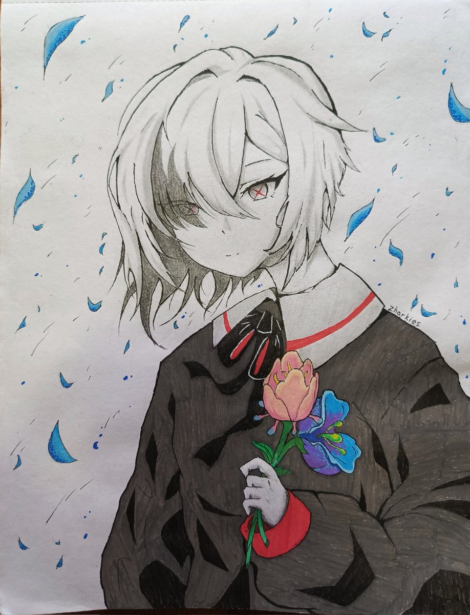 realzharkies's tweet photo. Happy birthday!!! #Arlecchino 🥳🎉🎂 https://t.co/5MyGvKssXe