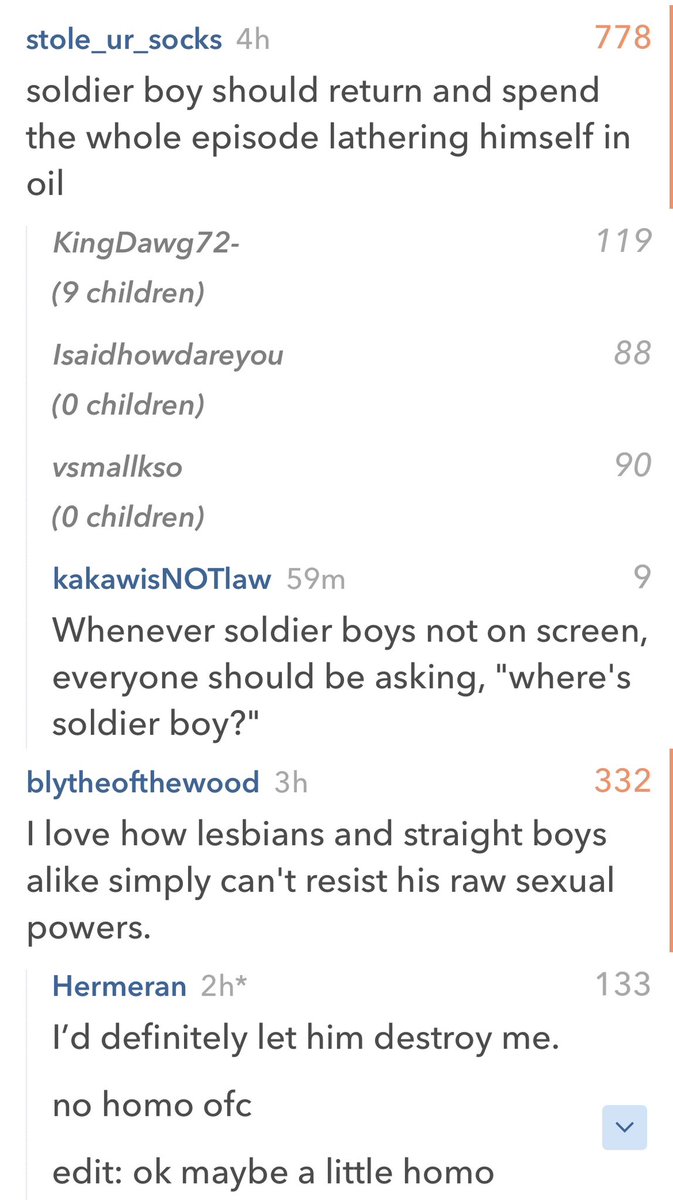 NorthernSprw's tweet photo. The bros over at r/TheBoys have just been shown pics from the recent Radio Company show and the reaction is unsurprising 😂 https://t.co/I8H2hQl60I