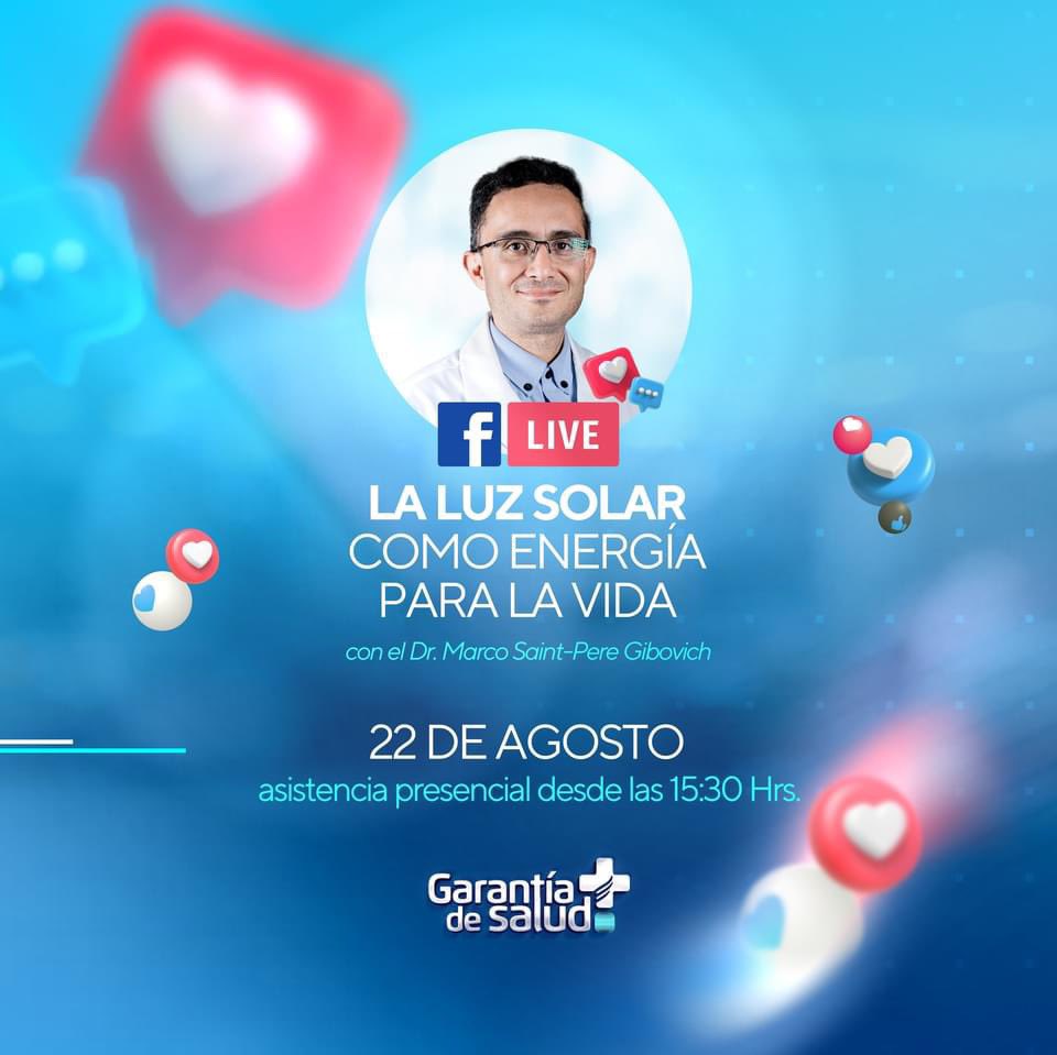 🥳 4ta sesión de VIDA SANA este jueves 22 desde las 15:30 hrs en nuestras instalaciones, donde tocaremos el tema de "𝑳𝑨 𝑳𝑼𝒁 𝑺𝑶𝑳𝑨𝑹 𝑪𝑶𝑴𝑶 𝑬𝑵𝑬𝑹𝑮𝑰́𝑨 𝑷𝑨𝑹𝑨 𝑳𝑨 𝑽𝑰𝑫𝑨" 

Registra tus datos aquí bit.ly/InscripcionVid… y asegura tu lugar.