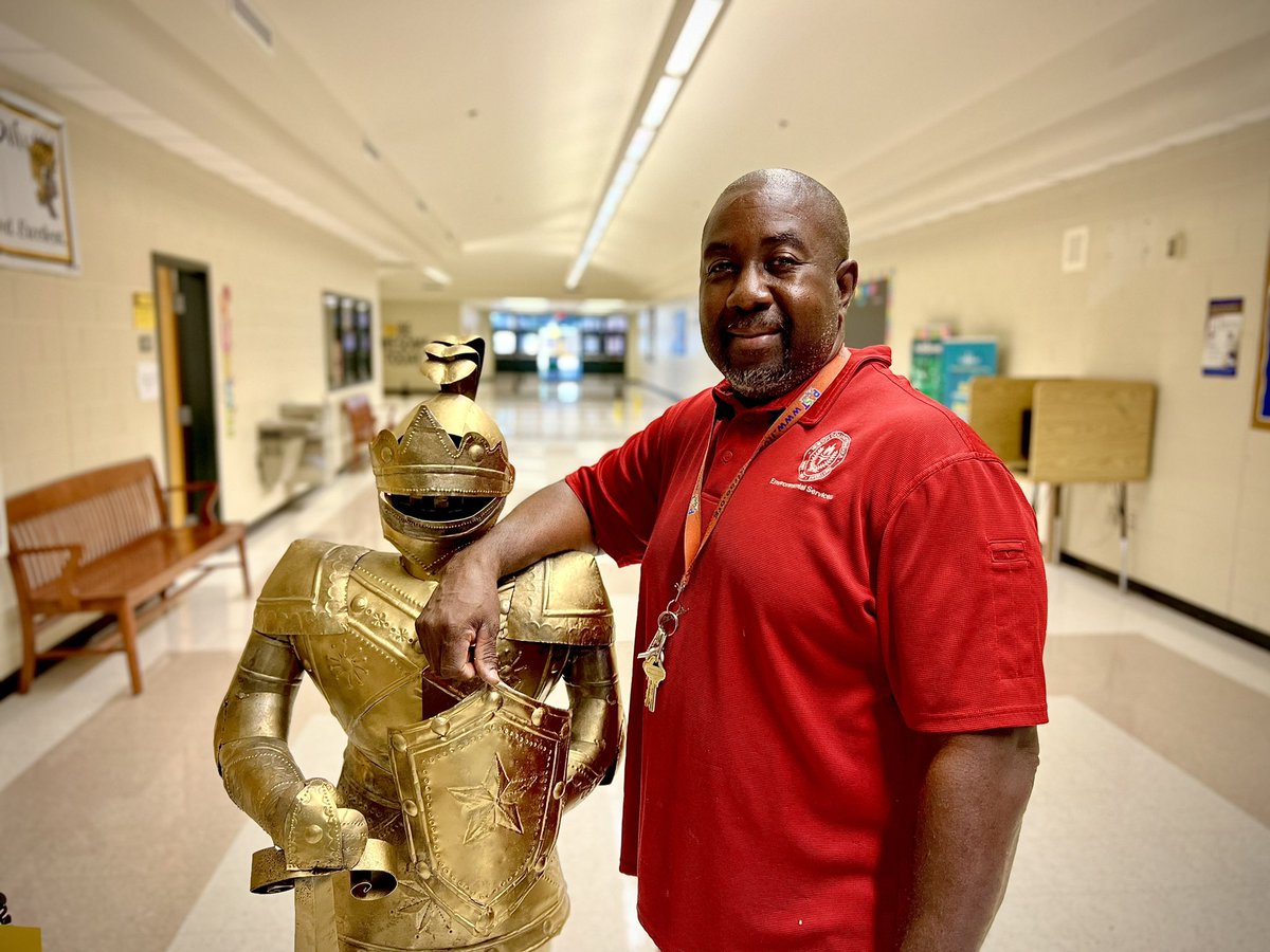 It’s the stories of our people that always impress me. Meet Mr. Willie Humphries, a 35 year veteran educator (Retired) who now serves as the Head of Facilities <a href="/LibertyMiddle/">Liberty Middle</a>! He runs a tight shop, and it shows! Thank you, sir! #BuildingOurFuture