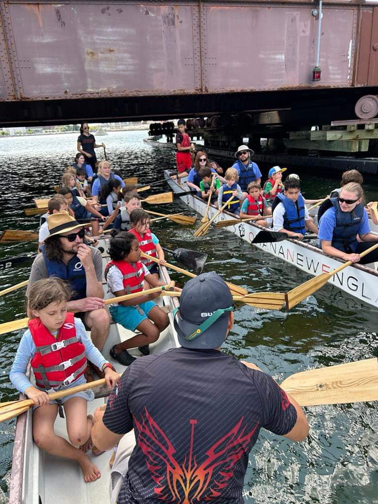 ONEDragonBoat's tweet image. We start them young. @eIncBoston @atlanticwharf @FortPointBoston #minipaddlers #bostondragonboat #bostonpaddle #community #nextone