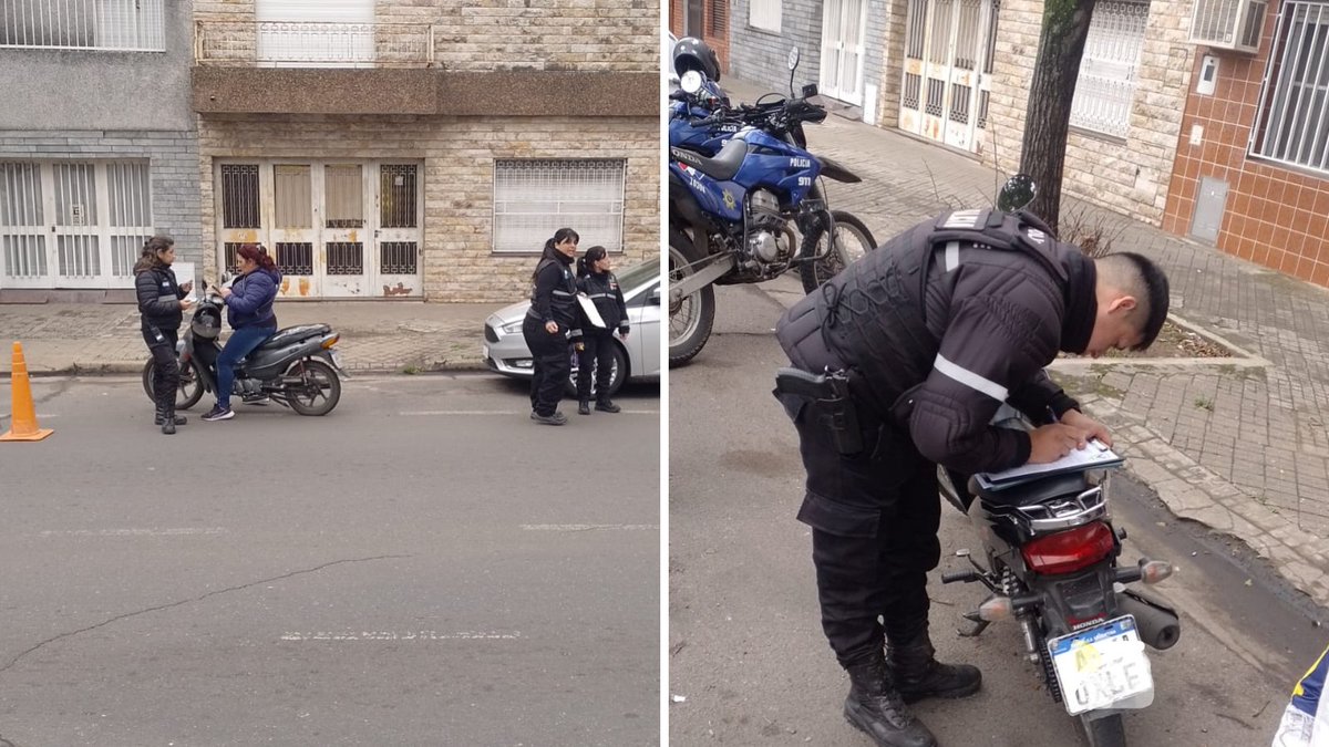 En uno de los operativos dinámicos de tránsito, que se llevan adelante junto a la Policía, dimos con una moto con pedido de captura activo.  Las conductoras del vehículo fueron demoradas y trasladadas a la Comisaría 2°.

#ControlyConvivencia