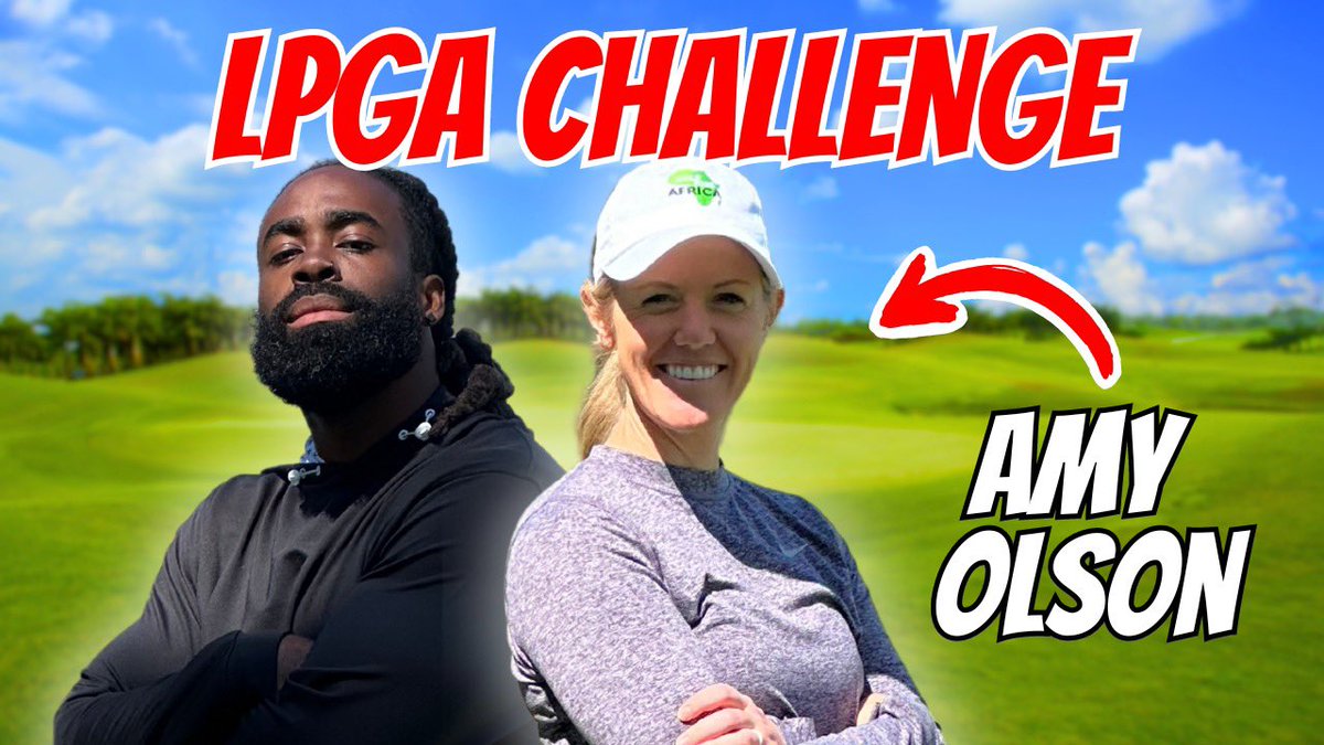 BRING IT <a href="/AmyOlsonGolf/">Amy Olson</a> !! 😤

The Match: youtu.be/lXaY5kCYo1I?si…