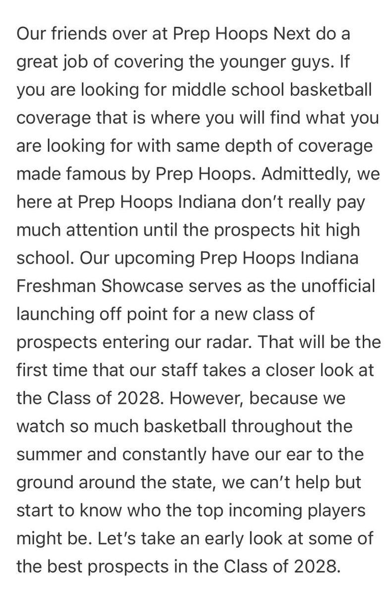 2028Club1's tweet photo. Appreciate @BRamseyKSR including three of our guys (@calebcoolman4, @lacross_bryce, and Drake Sefton) in his @PrepHoopsIN article! https://t.co/k5ZqIcK7xM https://t.co/7sQGtyr3RV