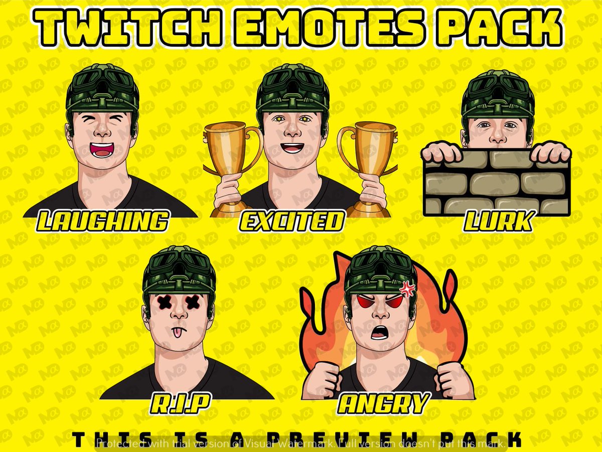 LivTheVampire's tweet photo. Our emotes are created by professionally, so you can be sure they're high quality and unique 😍

#graphic #designer #GFX #streaming #gaming #need #artist #style #who #do #make #some #one #any #2d #streamers #twitch #emojis #looking #for #affiliate #emotions https://t.co/UcH1geKuWi
