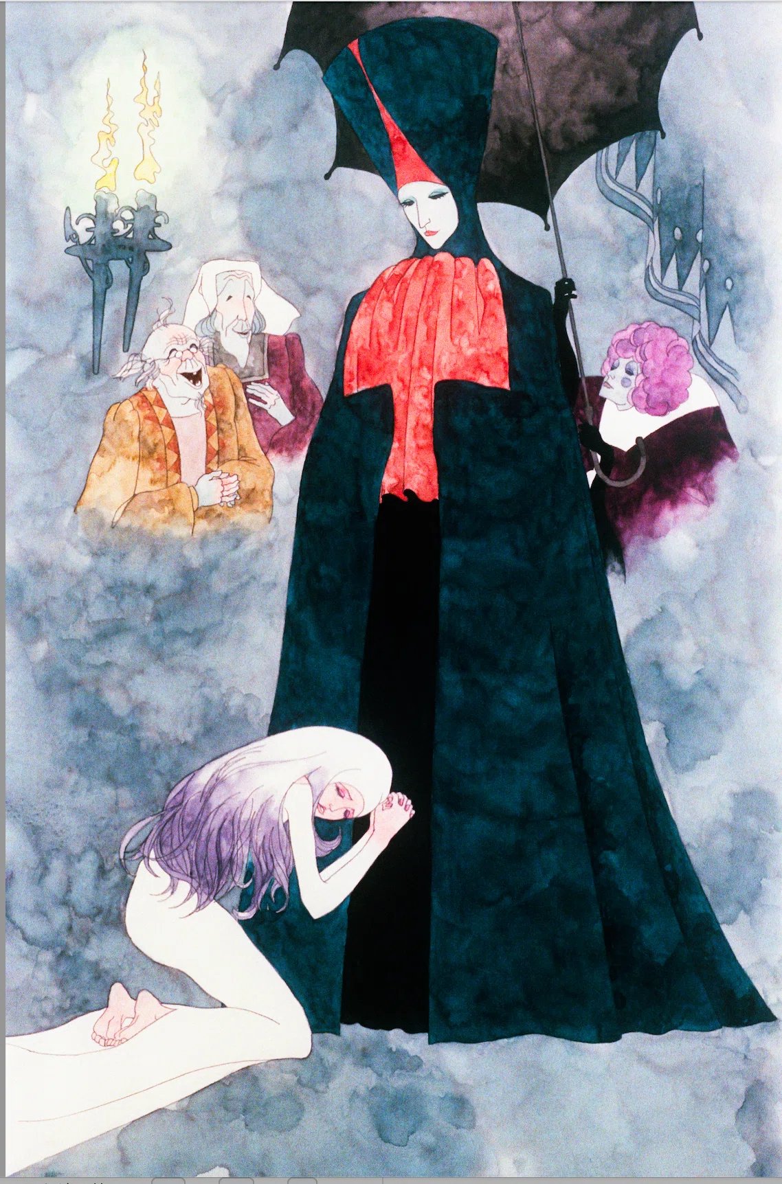 【絵画】ボタニカルアート「デルフィニウムベラドンナ」原画 絵画】ボタニカルアート「デルフィニウムベラドンナ」原画
