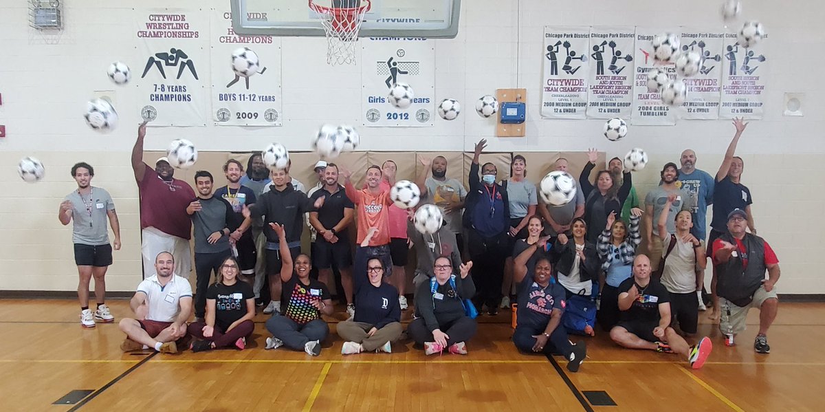 Love seeing pics from the Soccer for Success PE teacher workshops.  We had TDs from <a href="/GeorgiaSoccer/">Georgia Soccer</a> and <a href="/MOyouthSoccer/">Missouri Youth ⚽️</a> conduct this workshop in Chicago! <a href="/USYouthSoccer/">US Youth Soccer</a> <a href="/ussoccerfndn/">US Soccer Foundation</a> Thanks to the <a href="/ussoccer/">U.S. Soccer</a> ITG grant!