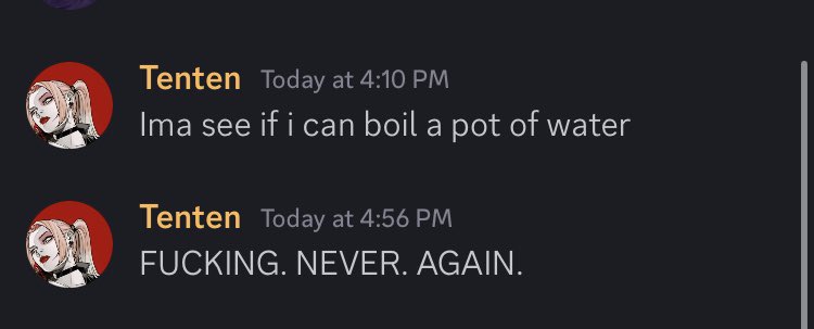 TenTen before and after trying the spiciest ramen in their area 💀🙏