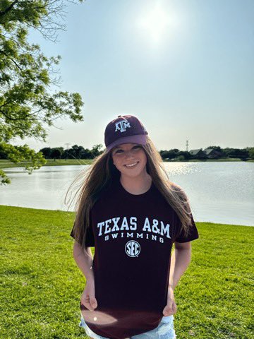 Congratulations to George Ranch Senior <a href="/LillieSczech/">Lillie sczech</a> on her commitment to swim at the NCAA division 1 level with Texas A&amp;M next year! We are so proud of you and can’t wait to see the GReat things you accomplish this swim season &amp; beyond! #WeAreGR <a href="/WeAreGRHS/">@WeAreGRHS</a> 🏊 💪 🏊