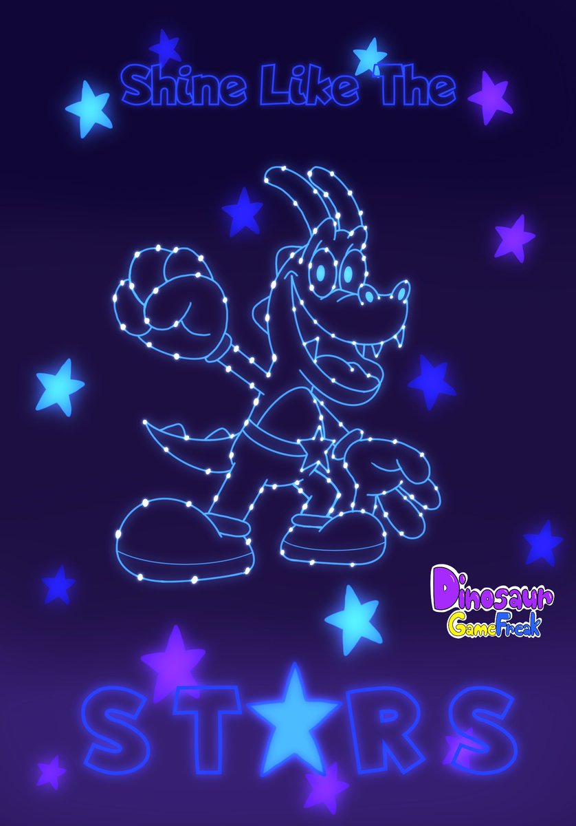 DinoGameFreak's tweet photo. One last thing.  Some Star related motivational drawings with Draco.  Stars play a role in Draco's world later on the series. Also I love stars :)
#DracotheDragon #YearOfTheDragon #ArtistOnX #digitalart #cartoon #CartoonArt #anthroart #motivational #dragon https://t.co/eqsG9Ovirx