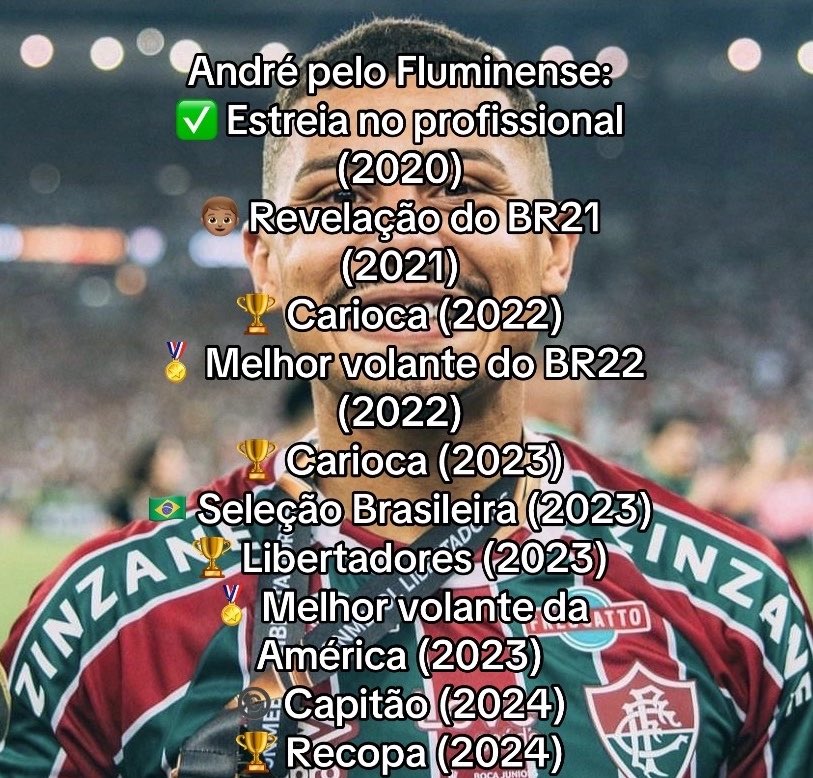 Obrigado Deca!🙏

Você fez História.