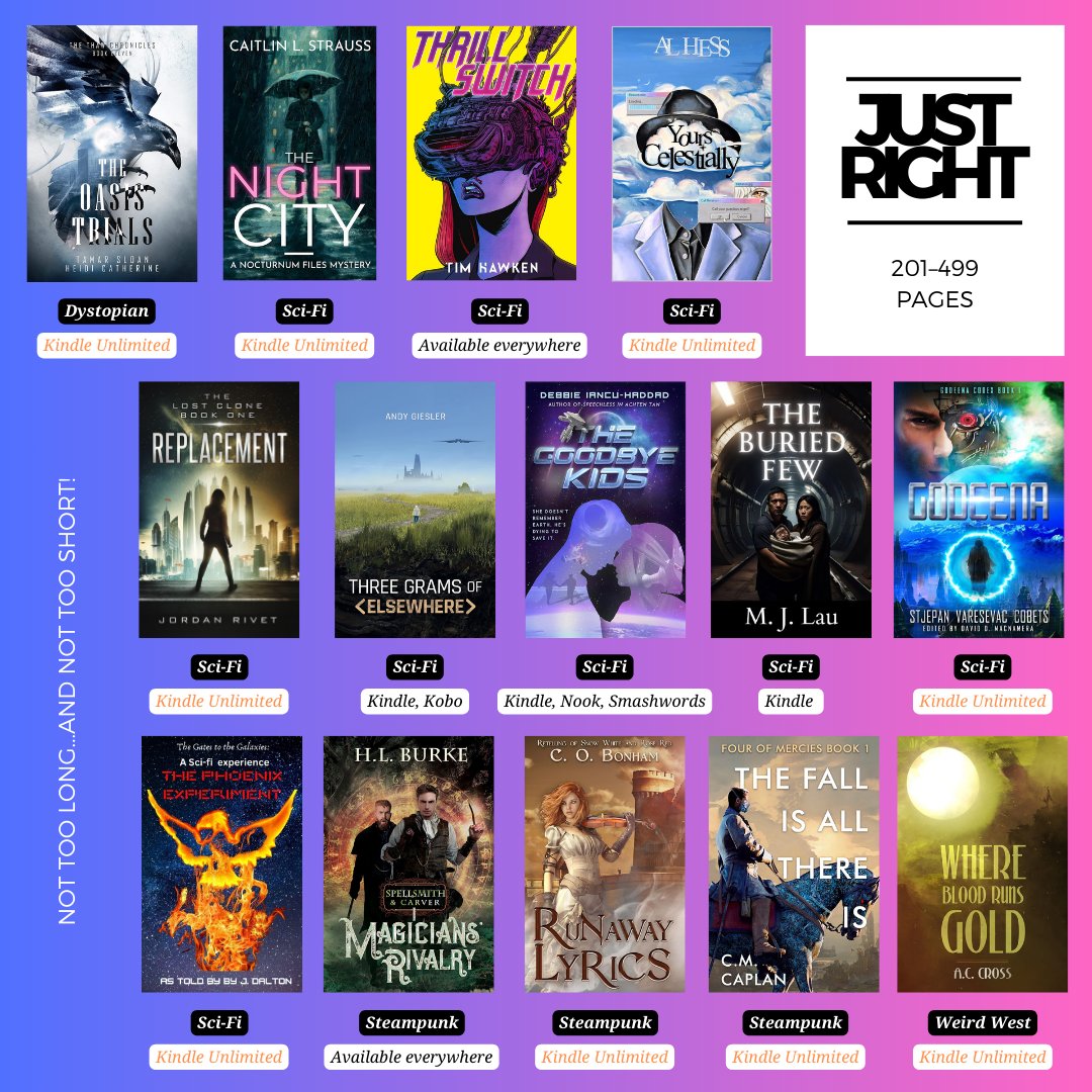 Delilah Waan | Epic fantasy author | 👋 ➡️ 🦋 (@delilahwaan) on Twitter photo Want something that's not too long but not too short? #BelovedSFFBooks has 40+ books b/t 200-499 pgs across 16 sub-genres to explore, including:
- @marianlthorpe's historical fantasies
- @heidicatherine & @sloantamar's YA dystopian
- epics from authors like <a href="/TimHardieAuthor/">Tim Hardie - Broken Brotherhood is out now!</a> Want something that's not too long but not too short? #BelovedSFFBooks has 40+ books b/t 200-499 pgs across 16 sub-genres to explore, including:
- @marianlthorpe's historical fantasies
- @heidicatherine & @sloantamar's YA dystopian
- epics from authors like <a href="/TimHardieAuthor/">Tim Hardie - Broken Brotherhood is out now!</a>