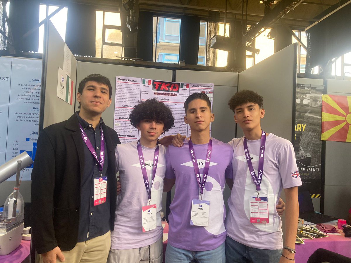 i2t2nl's tweet photo. Estamos orgullosos de nuestros talentosos estudiantes junto sus asesores, están representando a Nuevo León y a México. En la International World Competition - IWISE en la ciudad de Londres, Inglaterra. 
Les enviamos nuestras mejores energías y el éxito en esta gran experiencia https://t.co/fKJbGCwgwf