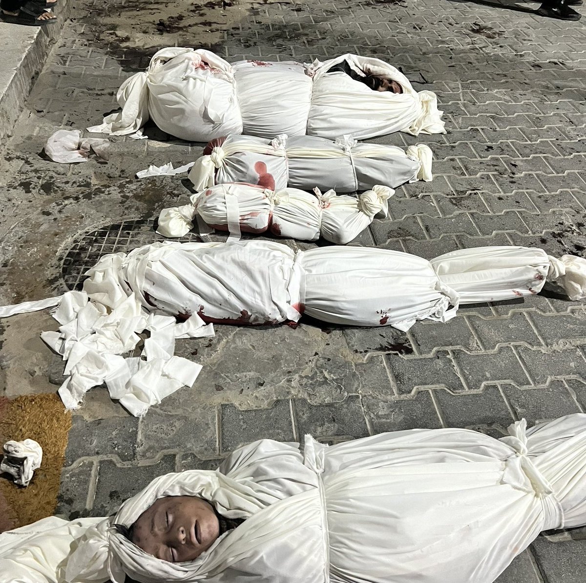 Abu_Salah9's tweet photo. لمن لا يعلم 
مجزرة جديدة الآن في شمال غزة 

جثث الأطفال تملئ الشارع، من يوقف الجنون الإسرائيلي! https://t.co/SEax46f3I3