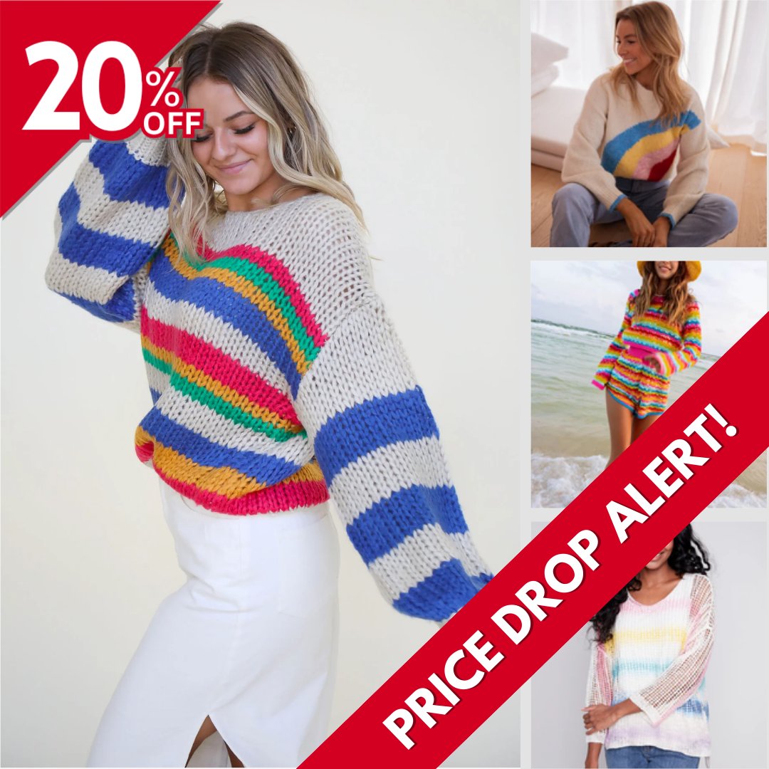 Rainbow Sweaters at 20%+ off from stores nationwide!

👇Check the full list here👇
🔗 reach.dog/shop/list?keyw…

Compare Prices from Millions of Stores. No Middleman, No Markup - Just Great Deals!

#RainbowSweater #FashionDeals #ShopReachDog