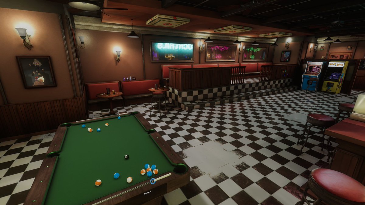 World name: Cozy 90's Style Bar
By: NanoBunTV
Platform: PC &amp; Quest 

#VRChat #VRChat_world紹介