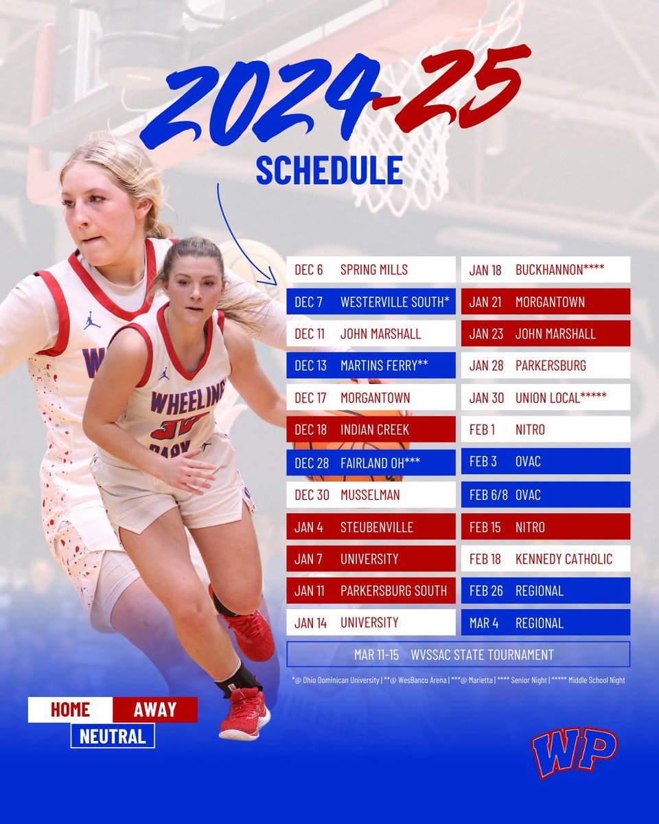 WPHSgirlsbb's tweet photo. Here is 2024-25 🏀 Schedule https://t.co/SU7QlkPHfK