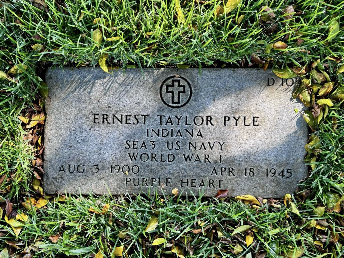 Been to Hawaii thrice. Each time I visit the Punchbowl, find the grave and say a quick Kaddish. On this visit, though, I thought about what Ernie Pyle, who wrote truly of ordinary men enduring the extraordinary, would think of journalism today, in our post-fact, clickbaited era.