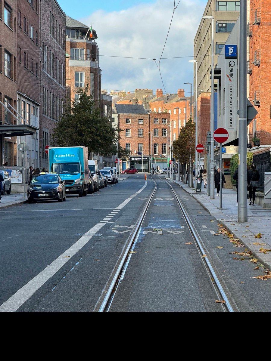 adrianweckler's tweet photo. Obviously there’s the possibility of some dystopia. And not just in creating photos that never were, but also in the ease (in 10 seconds) with which it can be used to make potentially mischievous images. Like when I tapped on this Marlboro St photo and asked the AI for a tank https://t.co/w0xPe8uPsR