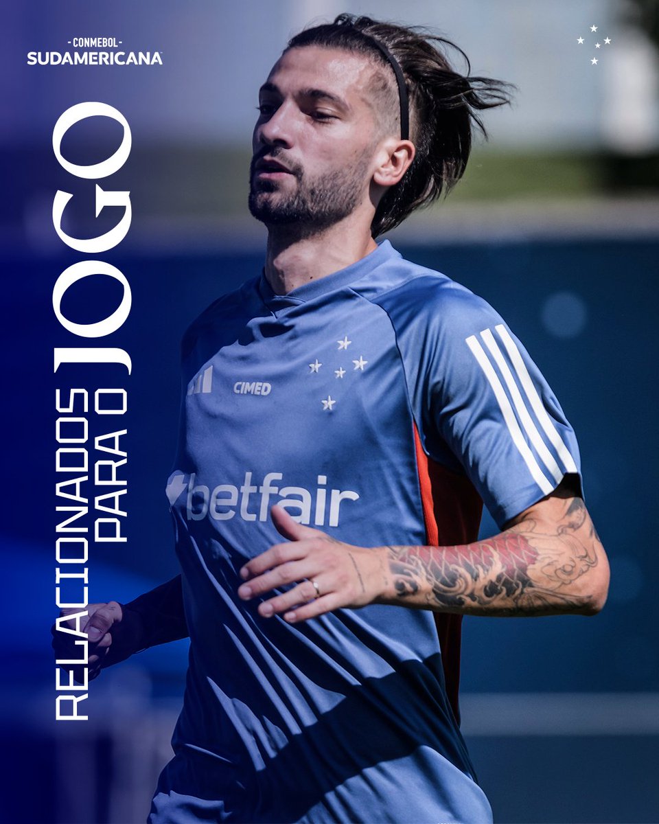 Cruzeiro's tweet photo. 📋 SAIU A LISTA! Nossos atletas estão relacionados para o jogo contra o Boca Juniors.

#CRUxCABJ #LaBestiaNegra https://t.co/A54oY4HObA