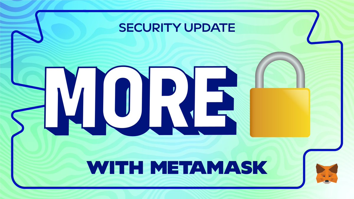 MetaMask's tweet image. 🔒Keeping our community informed is key to keeping you more secure with MetaMask.

In our July Security Report, we dive deep into insights on current events in web3 security because the more you know, the more secure you are! Magic🪄

Let’s ride into some highlights 🦊🧵