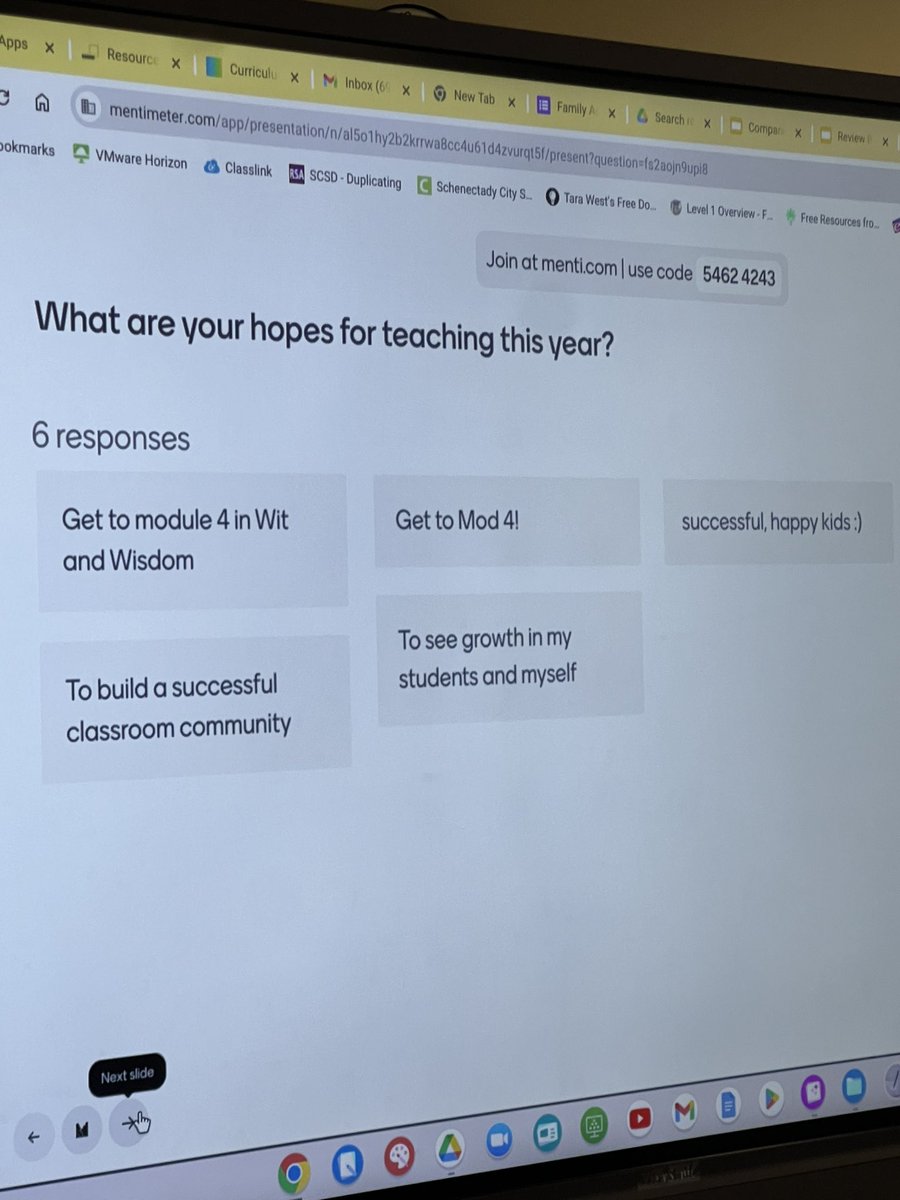 Started my day presenting and teaching with an amazing colleague and ended it by attending a session presented by two other colleagues. Loving the culture of learning from each other that our district is cultivating!