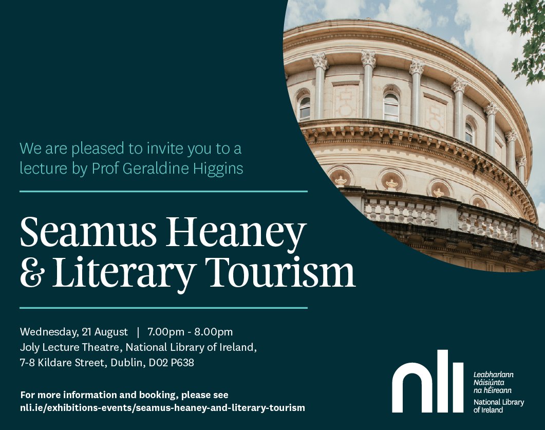 Dr. Sinead McCoole (@sinead_mccoole) on Twitter photo A great lecture during #HeritageWeek by <a href="/EmoryUniversity/">Emory University</a> Professor Geraldine Higgins, giving insights into her curation of <a href="/NLIreland/">National Library of Ireland</a> <a href="/SeamusHeaneyNLI/">Seamus Heaney: Listen Now Again</a> <a href="/bankofireland/">Bank of Ireland</a> cultural centre, <a href="/Tripadvisor/">Tripadvisor</a> top 10 things to do in Dublin. Celebrate our <a href="/DublinCityofLit/">Dublin UNESCO</a> <a href="/DublinTown/">DublinTown</a> A great lecture during #HeritageWeek by <a href="/EmoryUniversity/">Emory University</a> Professor Geraldine Higgins, giving insights into her curation of <a href="/NLIreland/">National Library of Ireland</a> <a href="/SeamusHeaneyNLI/">Seamus Heaney: Listen Now Again</a> <a href="/bankofireland/">Bank of Ireland</a> cultural centre, <a href="/Tripadvisor/">Tripadvisor</a> top 10 things to do in Dublin. Celebrate our <a href="/DublinCityofLit/">Dublin UNESCO</a> <a href="/DublinTown/">DublinTown</a>