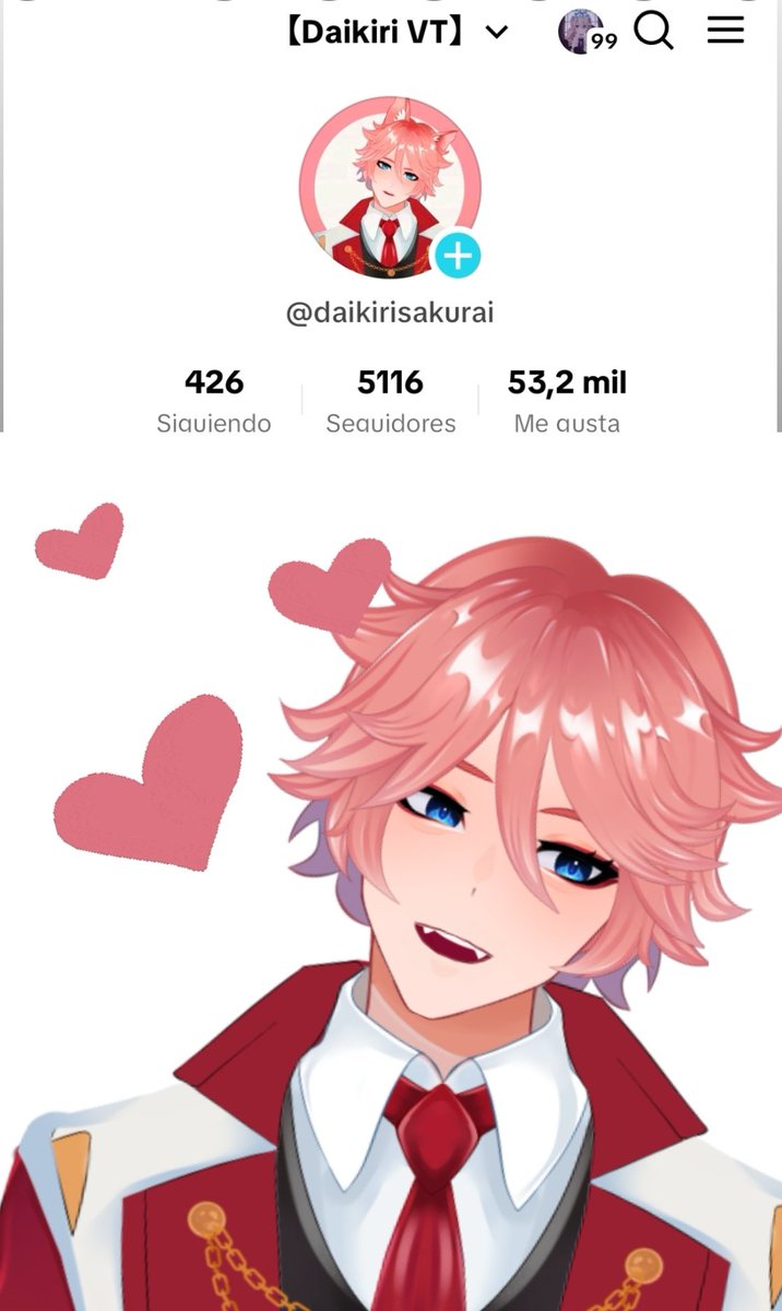 DaikiriSakurai's tweet image. YA SOMOS MAS DE 5000 ✨❤️ 
Gracias por tanto ihh