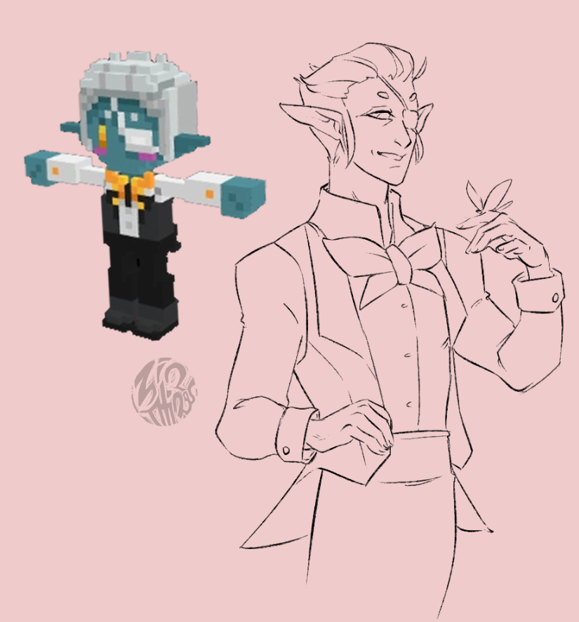 Zinthings's tweet photo. so i've been playing #staxel again and is it just me or is Vorlen kinda https://t.co/RaiwwM46Pq