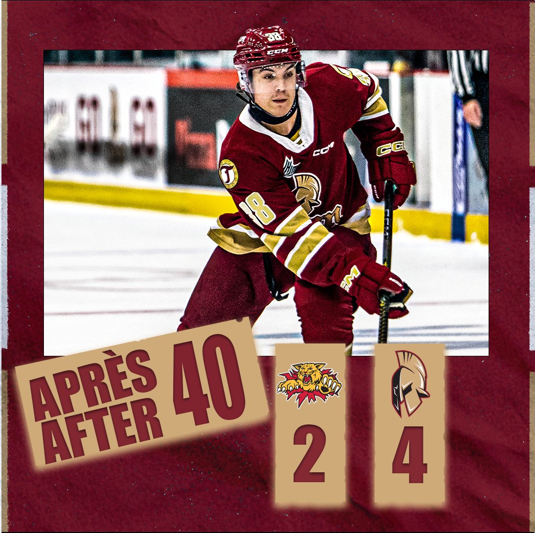 Après 40 | After 40

🚨 Léo Gauthier
🍎 Ethan Dickson, Noah Cziment

🏒 Wildcats | 22 - 15 | Titan

🥅 Wildcats | 2 - 4 | Titan