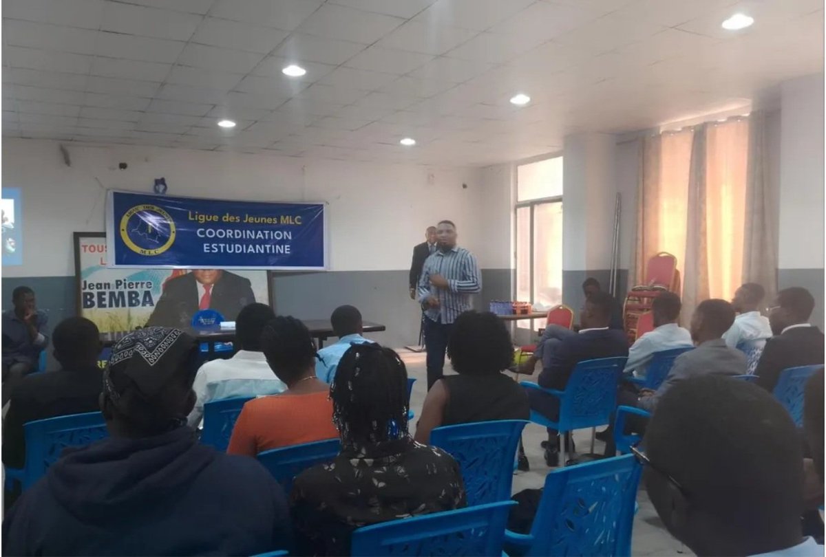 #Redynamisation de la Coordination Estudiantine du Mouvement de Libération du Congo : Aldarich LUBOYA appelle à l’engagement et au militantisme au sein des Universités.