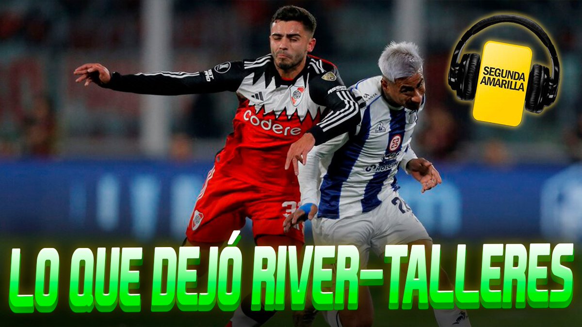 Seguí el POST PARTIDO en mi canal, lo que dejó <a href="/RiverPlate/">River Plate</a>  vs <a href="/CATalleresdecba/">Club Atlético Talleres</a> .

 Estaré conduciendo el programa, con la participación de <a href="/gonitabares/">Richie Tozier</a> , Nahuel Lopardo, Mai Iudica, <a href="/GuidoFranck/">Guido Franck</a>  y Facundo Minigrilli .

Los espero, acá: youtube.com/watch?v=5ul-rw…