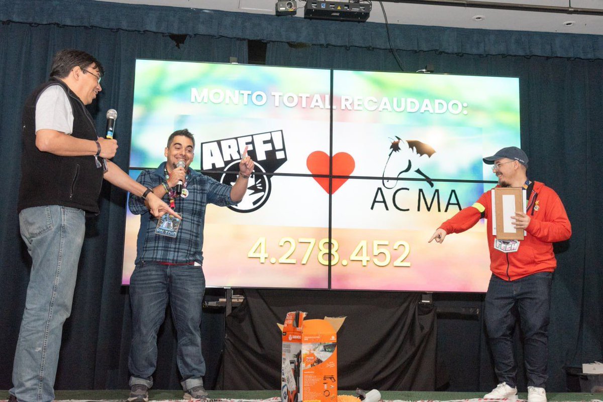 FurFiesta's tweet photo. 🇦🇷[ES]
¡ArFF!

Durante #ArFF2024, 448 personas exploraron los Templos Perdidos de las yungas del norte andino 🗿

Como comunidad recaudamos la suma de ARS 5.078.452 a beneficio de @ACMACABALLOS en un fin de semana para el recuerdo.👏

Gracias por llevarnos cada vez más lejos 🥰 https://t.co/EhmWXcQPbF