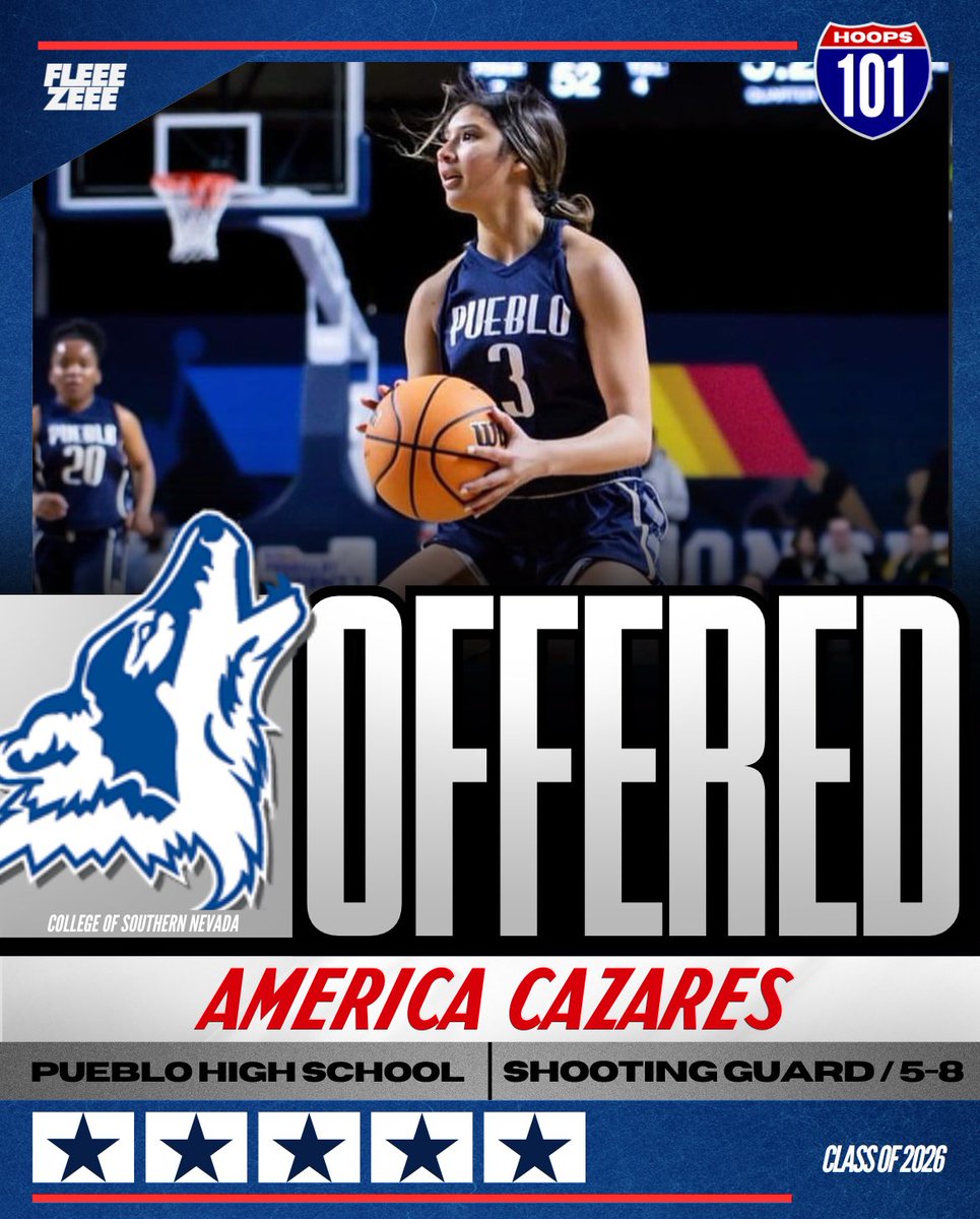 Pueblo’s America Cazares has picked up an offer from the College of Southern Nevada following her performance at the Hidden 20 Showcase.

America is currently sitting at 1,267 points leading into her junior year.