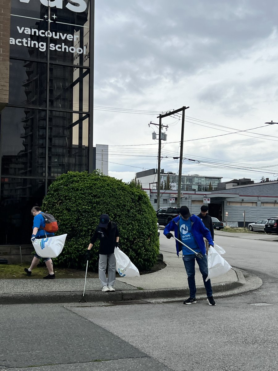 Today, our Super Novus team joined forces in the City of Vancouver's Adopt-A-Block program, cleaning up litter around Olympic Village. We're proud to give back to our community and help keep our neighborhood beautiful! 💚 #Thefeelgoodnetwork
