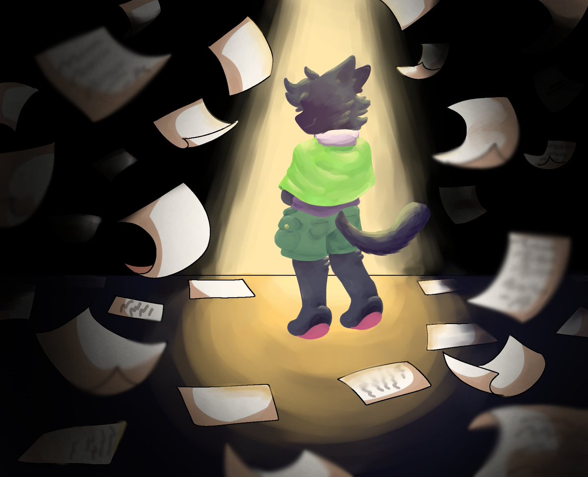 UTOrange_'s tweet photo. 🧡Happy (LATE) International Black Cat Day!!! 🧡🐈⬛
Here's an artwork of Astrid to celebrate!
"It's the only thing that keeps me company."
#undertale #undertaleFanart #undertaleOrange #undertaleBravery #InternationalBlackCatDay https://t.co/rIhZyxK8o5