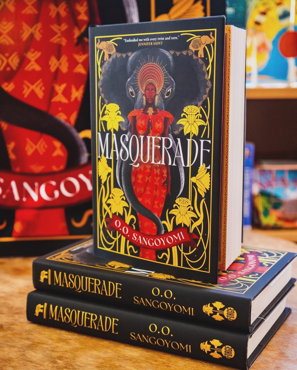 ✨GIVEAWAY✨

i'm giving away 5 signed ARCs of MASQUERADE. if you're interested in winning this Medieval West African retelling, all you need to do is:

🌼 follow me
🌼 retweet/quote retweet
🌼 tag a friend

ends Aug 31st. US &amp; UK entries only (intl readers stay tuned)