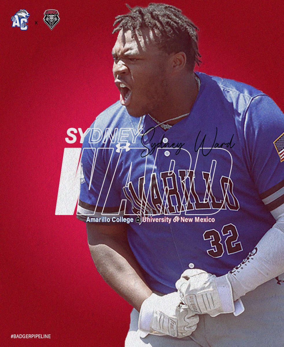 The Badgers all-time leader in home runs, hits, RBIs, and runs will continue his baseball career where it all began.

Sydney Ward is headed to his hometown to play baseball for the New Mexico Lobos this upcoming season.

The AC NCAA D-1 pipeline is now at 5 through two seasons.