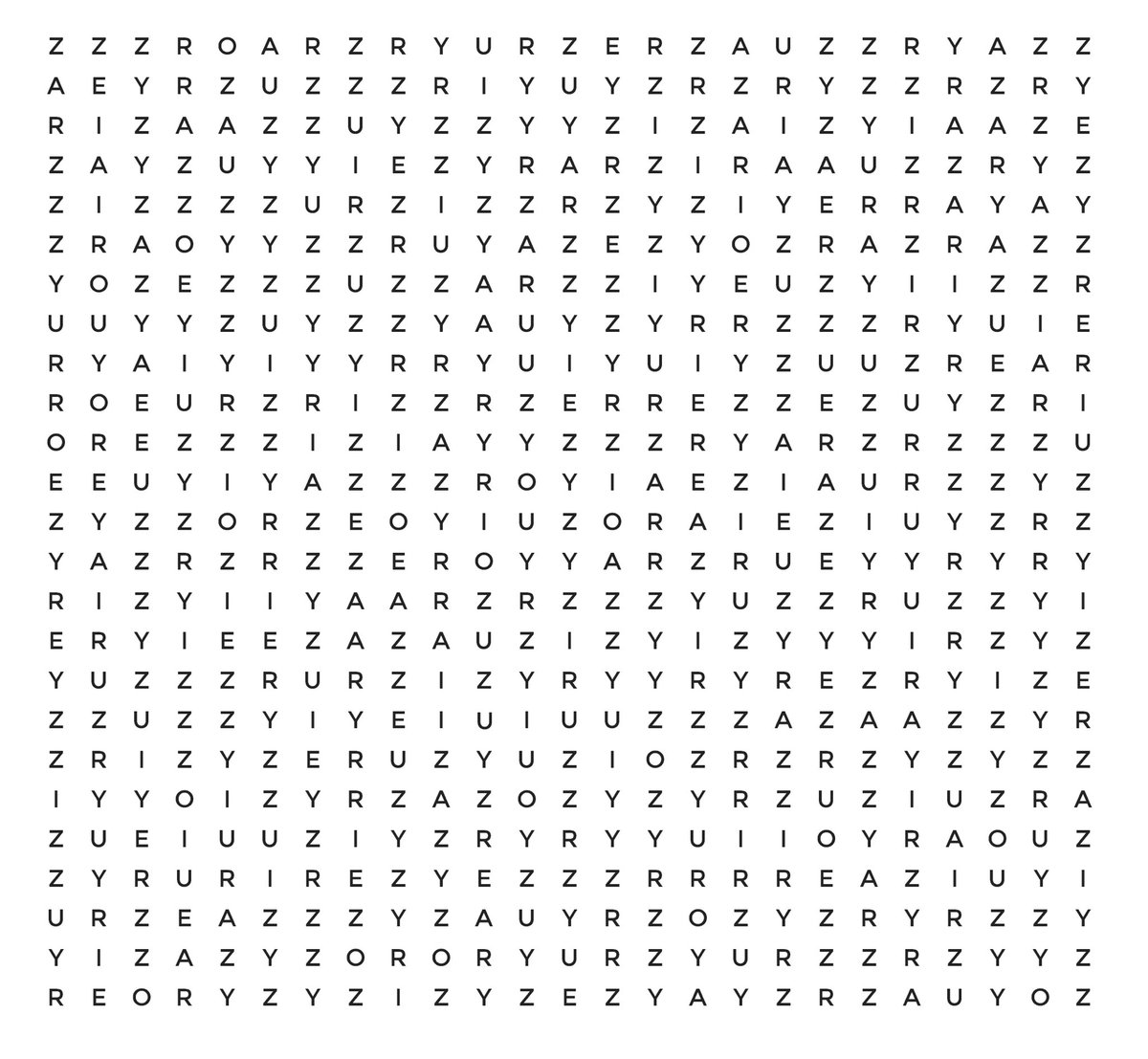 raspberry racers word search puzzle, evil edition