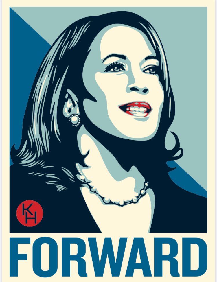 #kamalaharrisforward <a href="/shepardfairy/">obeygiant</a> #hope 🇺🇸🌍👨‍🎨