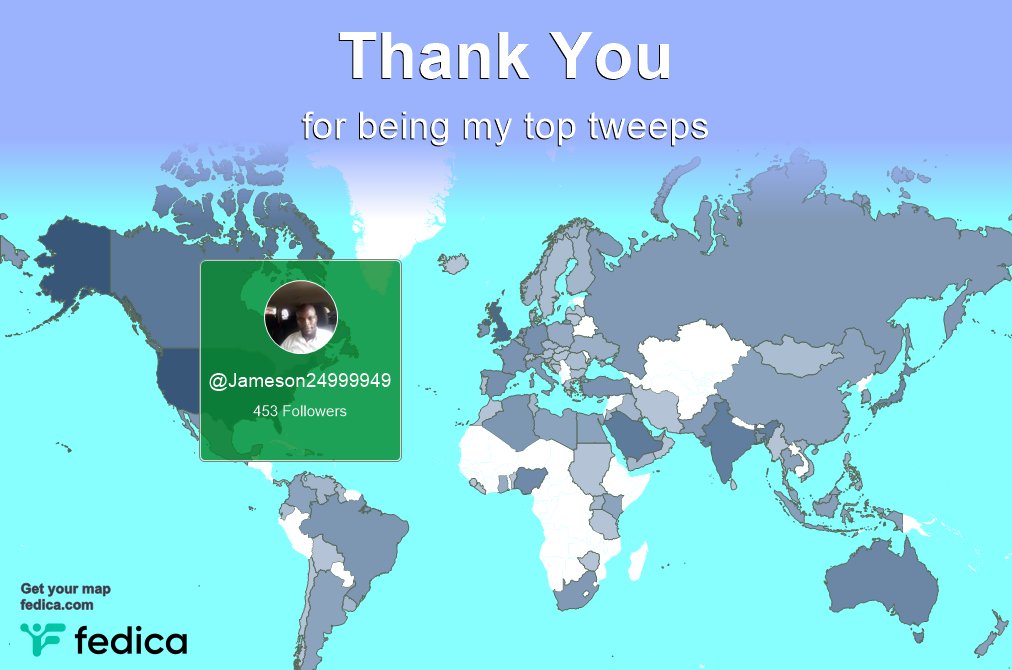 Special thanks to my top new tweeps this week <a href="/Jameson24999949/">Jameson@ Philip.com...</a>