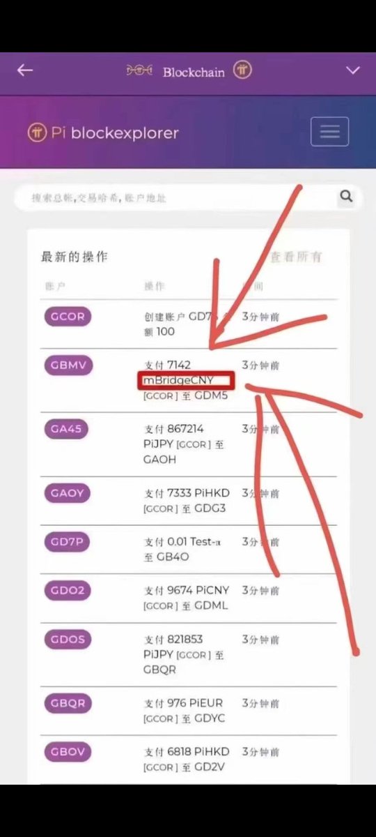 USA87500790's tweet photo. 国际多边央行数字货币桥π   mBridge
(CBDC)在PIWeb3 网络上调试支付

近日金砖五国多边数字货币举办，金砖国家:中国，印度，俄罗斯，巴西，南非，同时全球150多个国家加入CBDC货币桥，在此之前中国，泰国，香港，阿联酋，国际清算银行，德国和沙特也加入CBDC

提供CBDC的网络是Pinetwork 
 #PiNetwork https://t.co/VQQEWNhRSs