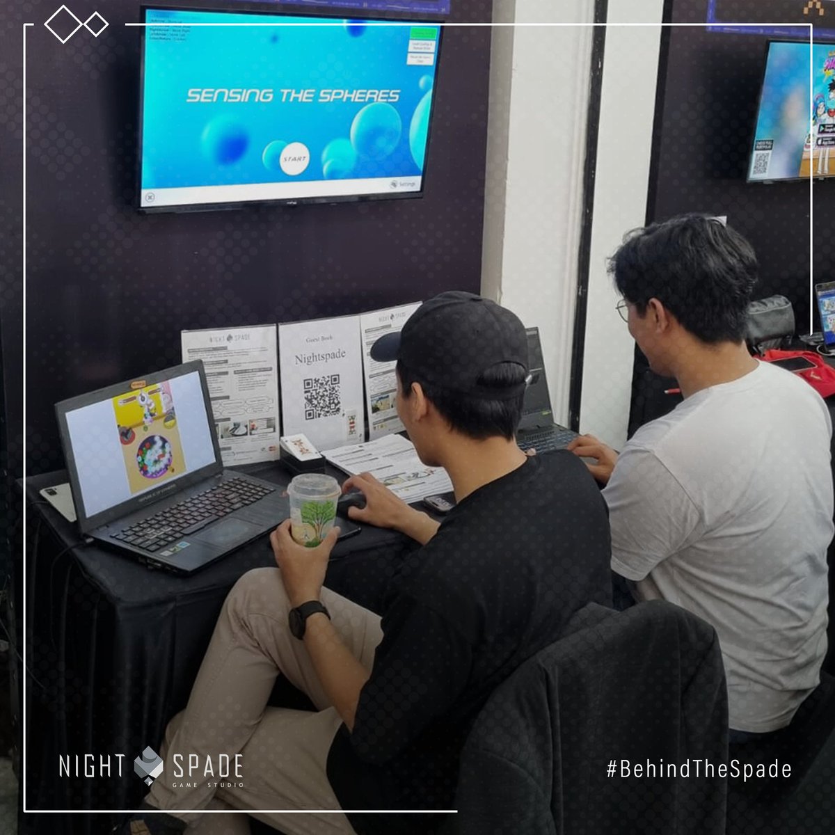 Nightspade berkolaborasi dengan <a href="/disparbud_jabar/">Disparbud Jabar</a>  untuk mengisi acara COFEX AGA 2024.

Bersama <a href="/arsanesia/">Arsanesia 🐦| wishlist Smith's Chronicles on Steam</a>, <a href="/GinvoStudio/">GINVO Studio ⚠️Wishlist NPCville on Steam!</a>, <a href="/rollinggloryjam/">Glory Jam</a>, dan <a href="/AgateInt/">Agate</a>, memperkenalkan tentang pemanfaatan gamifikasi dalam bisnis serta memamerkan produk-produk developer game Jawa Barat.